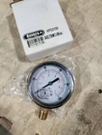 HPGS100 Silicone Filled Hydraulic Pressure Gauge 2-1/2 Stem Mount, Psi. Fixed Price $16.00.