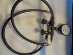 Marsh 34693-3 Industrial Pressure Gauge W/ Hose & Connection Kit. Fixed Price $29.95.