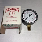 Winters Low Pressure Gauge To Psi Steel Black P305. Fixed Price $35.00.