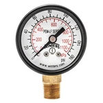 Winters PEM1321LF GAUGE,PRESSURE,1-1/2IN.,0 To 160 Psi 36TV55. Fixed Price $17.84.