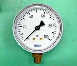 New Box Wika 4386031 Pressure Gauge 2.5" 100PSI 1/8 Npt Lm Free Shipping. Fixed Price $29.99.