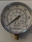 Ashcroft Pressure Gauge 0-600 Psi S002751002. Fixed Price $14.99.