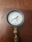 Vintage Marsh Pressure Gauge 1/2-IN Diameter Solid Original. Fixed Price $39.99.