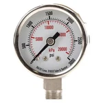Commercial Pressure Gauge, 30 Psi, 1/2 In Dial, 1/8 Npt, Bottom. Fixed Price $12.65.