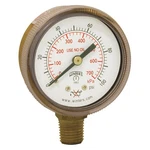 Winters PWL2722 Pressure GAUGE,2" Dial Size,brass 491D45. Fixed Price $14.48.