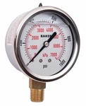 Baker AVNC-1000P Pressure Gauge, To Psi. Fixed Price $17.00.