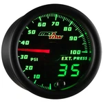 Maxtow 100 Psi Exhaust Drive Pressure Gauge W/ Hose/sensor, Black Dial/green Led. Fixed Price $132.99.