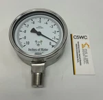 Wika 4" Vacuum Gauge 4297602 10 In H2O 1/2" Npt Swiss Made. Fixed Price $53.09.