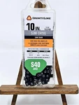 Sealed Countyline 10 Semi Chisel Saw Chain S40 #1533700 3/8" Pitch .043 Gauge. Fixed Price $12.99.