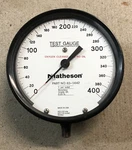 Matheson 63-5642 Pressure Gauge O2 Cleaned 400PSI 316SS 1/4" Npt Grade 3A .25%. Fixed Price $79.95.