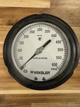 Weksler 4.5 Pressure Gauge 0-600 Psig Bronze AA14-PPM4-RWF9 6685-01-317-4833. Fixed Price $45.00.
