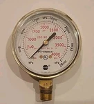 Usg Guage CU-2581-HJ Gauges 600 Psi 4000 Kpa Male End Non-oil Filled Welding Usa. Fixed Price $45.00.