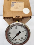 Wika Pressure Vacuum Gauge 9748967 30/60 Psi 1/4" 2.5" Diameter. Fixed Price $25.00.
