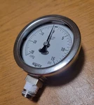 Noshok 0-15 Psi Vacuum Compound Pressure Gauge 316 2.5IN 1/4 Npt -30 Inhg. Fixed Price $49.99.