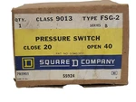 Square Pumptrol Pressure Switch 20/40 Psi Standard 55924 9013 FSG-2. Fixed Price $19.95.