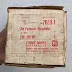 New Alemite Stewart Warner 7608-1 Air Pressure Regulator + Gauge Usa. Fixed Price $125.00.