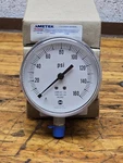 160PSI Pressure Gauges 3-1/2" Lot Of 4 Chrome New Made In Usa. Fixed Price $19.99.