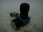 Festo Pressure Regulator LR-1/8-S-B-NPT 272246 With Gauge 162836 0-230 Psi. Fixed Price $13.95.