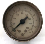 Usg 37312 Round Pressure Gauge Max Psi 20-160 Face Dia 2-1/4". Fixed Price $10.00.