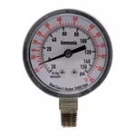Ammonia & Refrigerant Compound Gauge, 30 To 150 Psi, 1/2 In Dial, 1/4. Fixed Price $21.59.
