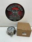 Noshok 1/2 Npt Stainless Glycerin Gauge 40-500-300-PSI-SSRF Nib. Fixed Price $199.99.