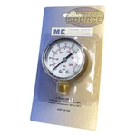 Midwest Control 2" Face Gauge Lower Mount Psi 1/4" Brass Npt ABSP-L20-300. Fixed Price $9.95.