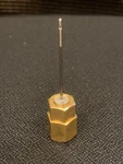 Winters Series STP003 Brass Gauge Adaptor, 2-3/4 Oal X 1-3/4" 1/16" Probe. Fixed Price $27.99.