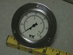 F & Watts 60 Psi Panel Mount Pressure Gauge Bar 4 Pneumatic Air Commercial. Fixed Price $12.00.
