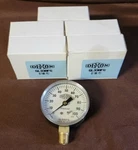 5 GL330FG Dixon Valve Flutterguard Dry Gauges 2-1/2" Face 1/4" Lm 0-100 Psi. Fixed Price $32.40.