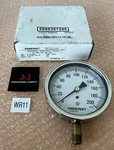 New With Box- Ashcroft 35-1009-AW-02L-200# Industrial Duralife Gauge 3-1/2 Face. Fixed Price $50.00.