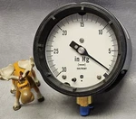 Usg Solfrunt Pressure Gauge In Hg 0-30. Fixed Price $100.24.