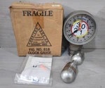 Morrison Bros. 818/818MET 2 Tank Clock Gauge W/ Metric Face -new Filthy Box. Fixed Price $795.00.