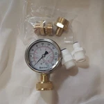 Bernoi Liquid Filled Water Pressure Gauge Kit 0-200 Psi 3/4 Hose Thread Ght. Fixed Price $25.00.