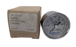 Wika Harrington 133.11 Bourdon Tube Pressure Gauge, Ss, 1.5" Dial, 1/8" Npt Cbm. Fixed Price $34.99.