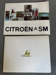 1970 Citroen Sm Us Sales Brochure & Portfolio Two Fer Maserati 73. Fixed Price $74.99.