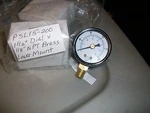 PSL15-200 Brass Lower Mount 1/2" Dial X 1/8" Npt. Fixed Price $8.00.
