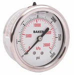 Baker AHNC-3000P Pressure Gauge, To Psi. Fixed Price $20.40.