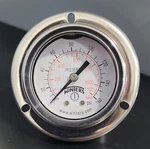 Winters PFQ2490-DRY-2FF Panel Mount Pressure Gauge, To 160 Psi, New Open Box. Fixed Price $10.00.