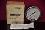 Westward 5WZ60 Pressure Gauge Liquid Filled 100 Psi Range 2-1/2" Dial 1/4" Npt. Fixed Price $40.50.