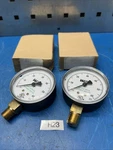 (2) Weiss Instruments 25CTSLF-060-4L-PO Psi 1/4NPT Pressure Gauge. Fixed Price $40.00.