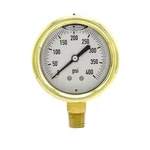 Pic Gauges 601L-254I Industrial Pressure Gauge, To 400 Psi, 1/2 Dial,. Fixed Price $38.59.