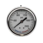 Oil Filled Pressure Gauge Psi 2-1/2" Dial 1/4" Npt Rear Mount G7122-2000. Fixed Price $15.73.