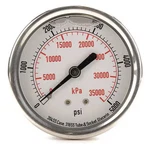 Commercial Pressure Gauge, To 5, 000 Psi, 1/2 In Dial, 1/4 Npt,. Fixed Price $25.49.