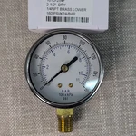 Pic Gauges 101D-254F-BSPT Pressure Gauge, To 160 Psi, 1/2 In (4 Pack). Fixed Price $16.99.