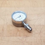Afriso Bourdon Pressure Gauge, -1-5 Bar, -15-70PSI, 316SS, 50MM Housing, EN837-1. Fixed Price $16.24.
