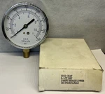 Nib Pressure Gauge 0-160 Psi/kpa/bar 1/4 Npt Brass Lower 3-1/2 Dry #101D-354F. Fixed Price $24.00.