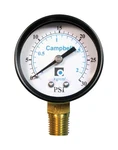 Campbell PG3T-NL Brass To 30 Psi Pressure Gauge 2 Dia. X 1/4 Stem In.. Fixed Price $10.32.