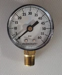33HP88 Ashcroft Industrial Pressure Gauge 60 Psi, 2 Dial, 1/4 Npt. Fixed Price $14.00.