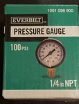 Everbilt Psi Pressure Gauge With 1/4 In. Lower Connection 1001 098 0900. Fixed Price $18.95.
