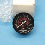 Norgren 18-013-209 1-1/2" Pressure Gauge 0-160 Psi Dual Back 1/4" Npt Black Face. Fixed Price $9.99.